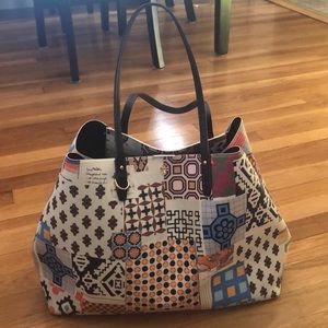 Tory Burch Kerrington Square Tote Scrapbook